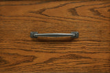 Plastic glide hardware on kitchen drawer