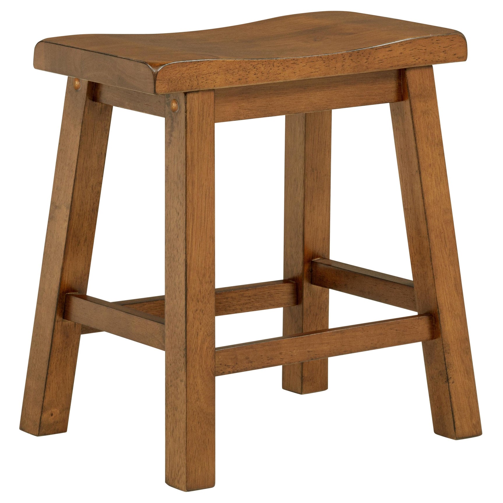 Stemware-style supports under extension table