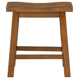 Backless stool seating detail