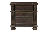 main view of Catalonia Dark Bronze Panel Bedroom Set bed