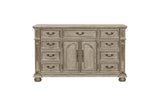 front view of chest included in set