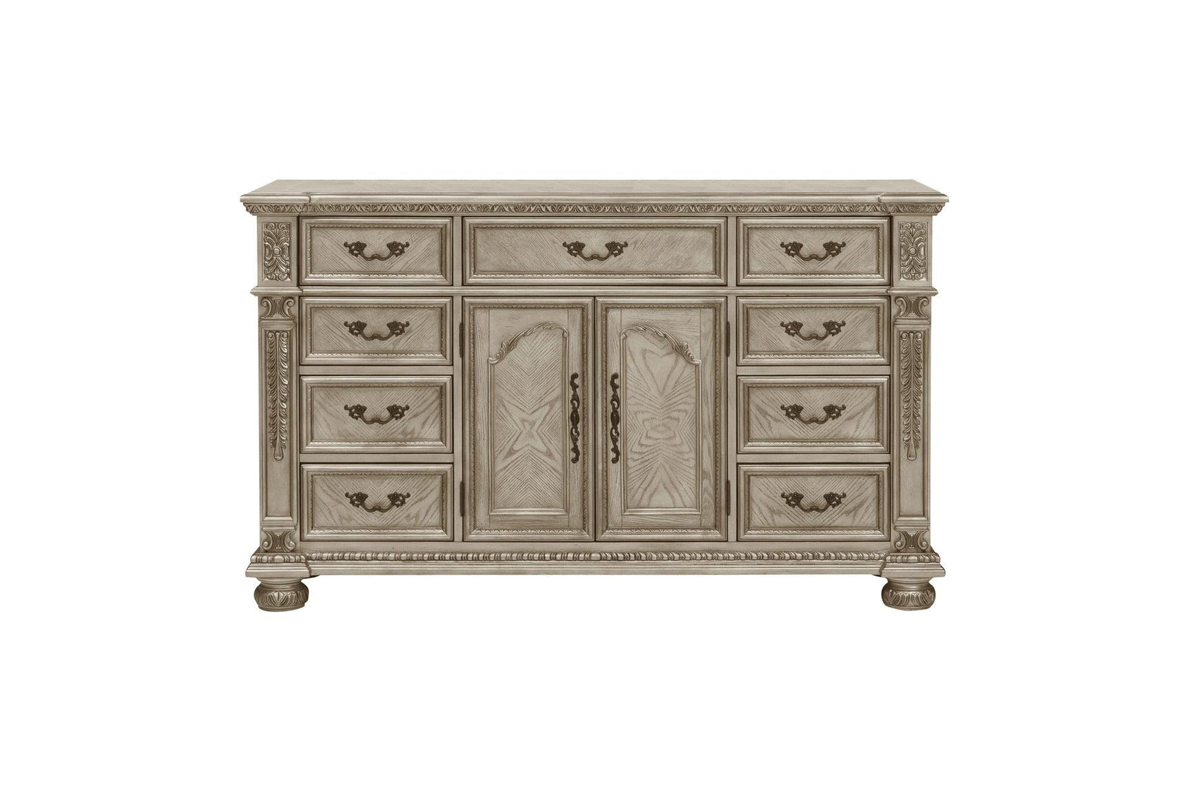 front view of chest included in set