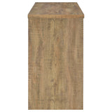 Side view of Topanga Mango home bar