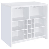 Topanga bar unit storage shelves