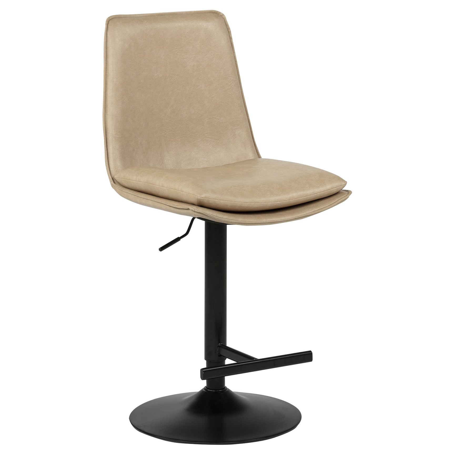 Eldridge bar stool pedestal base with integrated footrest