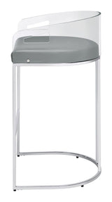 Set of 2 Thermosolis bar stools at kitchen bar