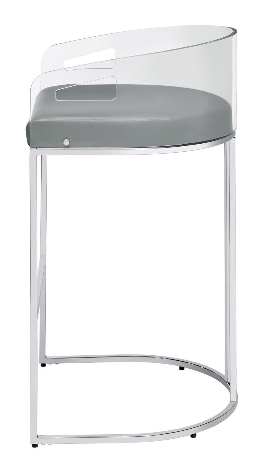 Set of 2 Thermosolis bar stools at kitchen bar