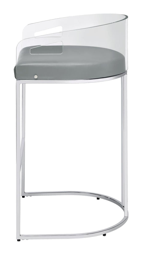 Set of 2 Thermosolis bar stools at kitchen bar