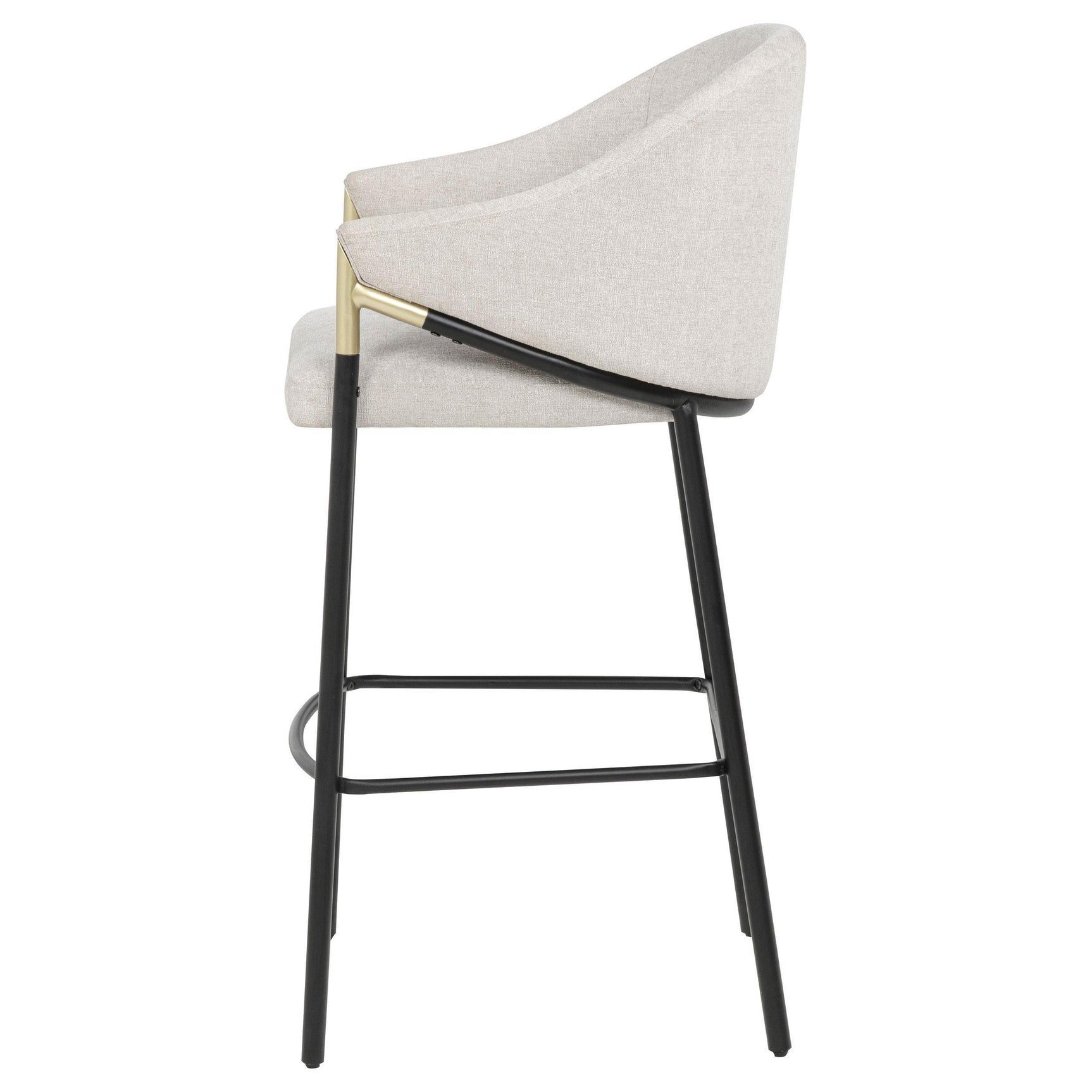 Chadwick chair metal legs detail