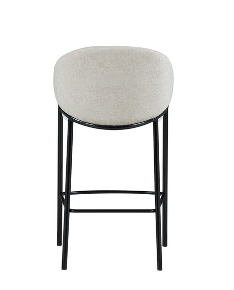 Bar Stool Showing Metal Frame and Levelers
