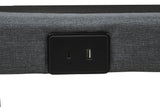 Weston Full Dual-Motor Massage Adjustable Bed Base in Black and Grey — product image 14