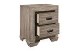 Beechnut Light Youth Panel Bedroom Set mirror attached to dresser