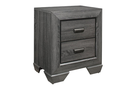Beechnut Gray Panel Bedroom Set chest side view