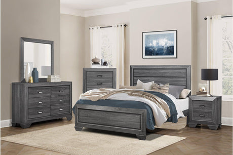 Beechnut Gray Panel Bedroom Set bed main view