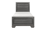 Beechnut Gray Panel Bedroom Set dresser and mirror front view