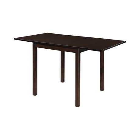 Room angle showing Kelso dining set in living space