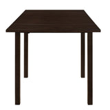 Kelso Rectangular Dining Table With Drop Leaf Cappuccino - Ella Furniture