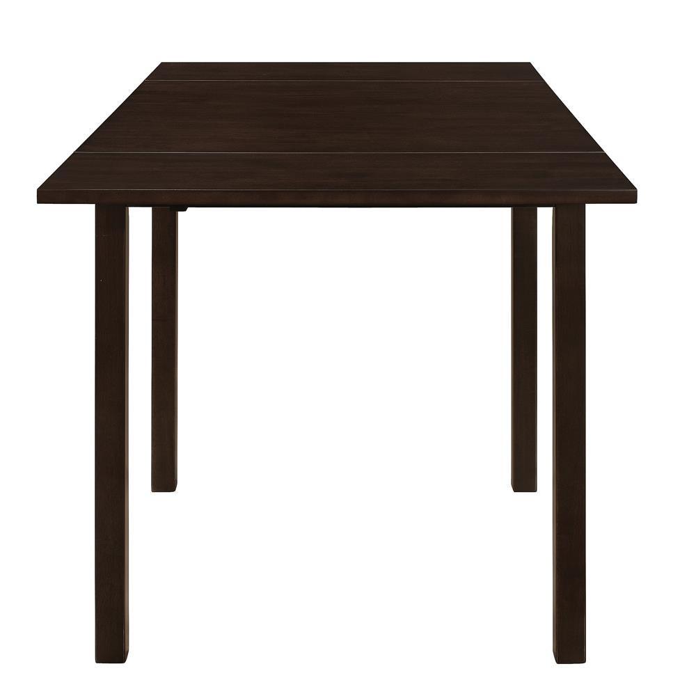 Kelso Rectangular Dining Table With Drop Leaf Cappuccino - Ella Furniture