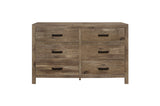 Mandan nightstand drawer and open storage shelf
