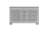 Bedroom styled with Allura Silver LED panel bed