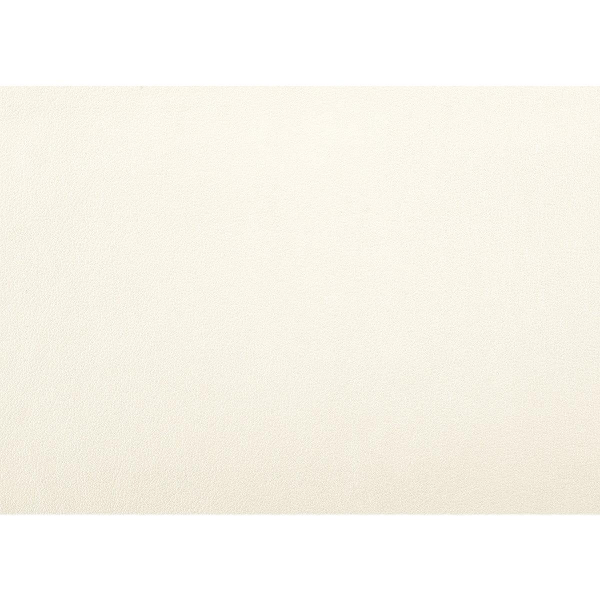 Fabric swatch for Allura White bed showing faux alligator embossed texture