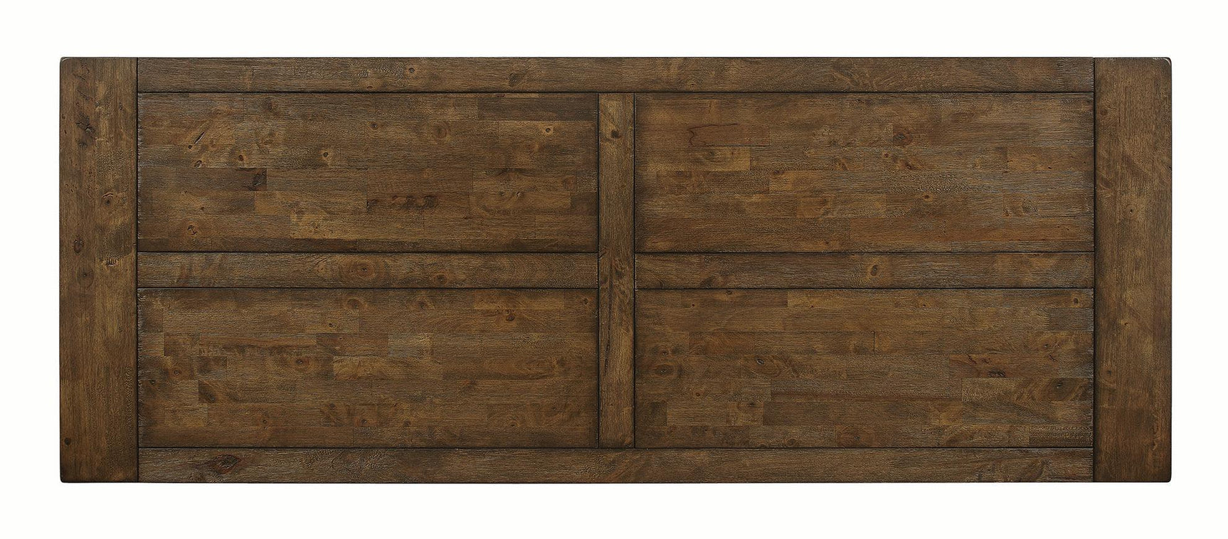 Main view of Coleman Rustic Golden Brown dining set