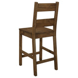 Detail close-up of chair seat and back