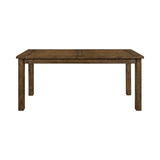 Side angle view of Coleman counter height dining set