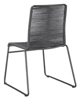 Stacked Jerome Upholstered Side Chairs showing angled legs