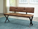 Close-up of iron hairpin legs on Sherman Dining Table