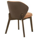 Front view of single Randolph dining chair