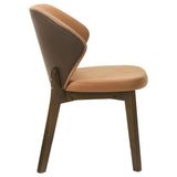 Arm-less design of Randolph dining side chair