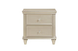 Celandine Pearl Chest of Drawers with tufted accents
