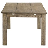 Dining table legs and floor view