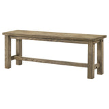Cardova bench back view
