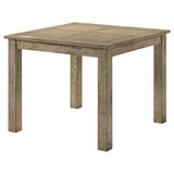 Side view of Cardova counter height dining table