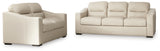 detail view of Treasure Almond Trove Sofa and Loveseat furniture