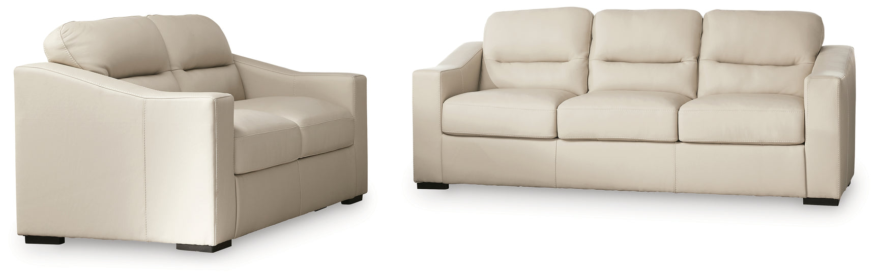 detail view of Treasure Almond Trove Sofa and Loveseat furniture