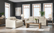 main view of Treasure Almond Trove Sofa and Loveseat furniture
