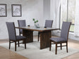 main view of Sherwood Brown Rectangular Dining Room Set dining room furniture