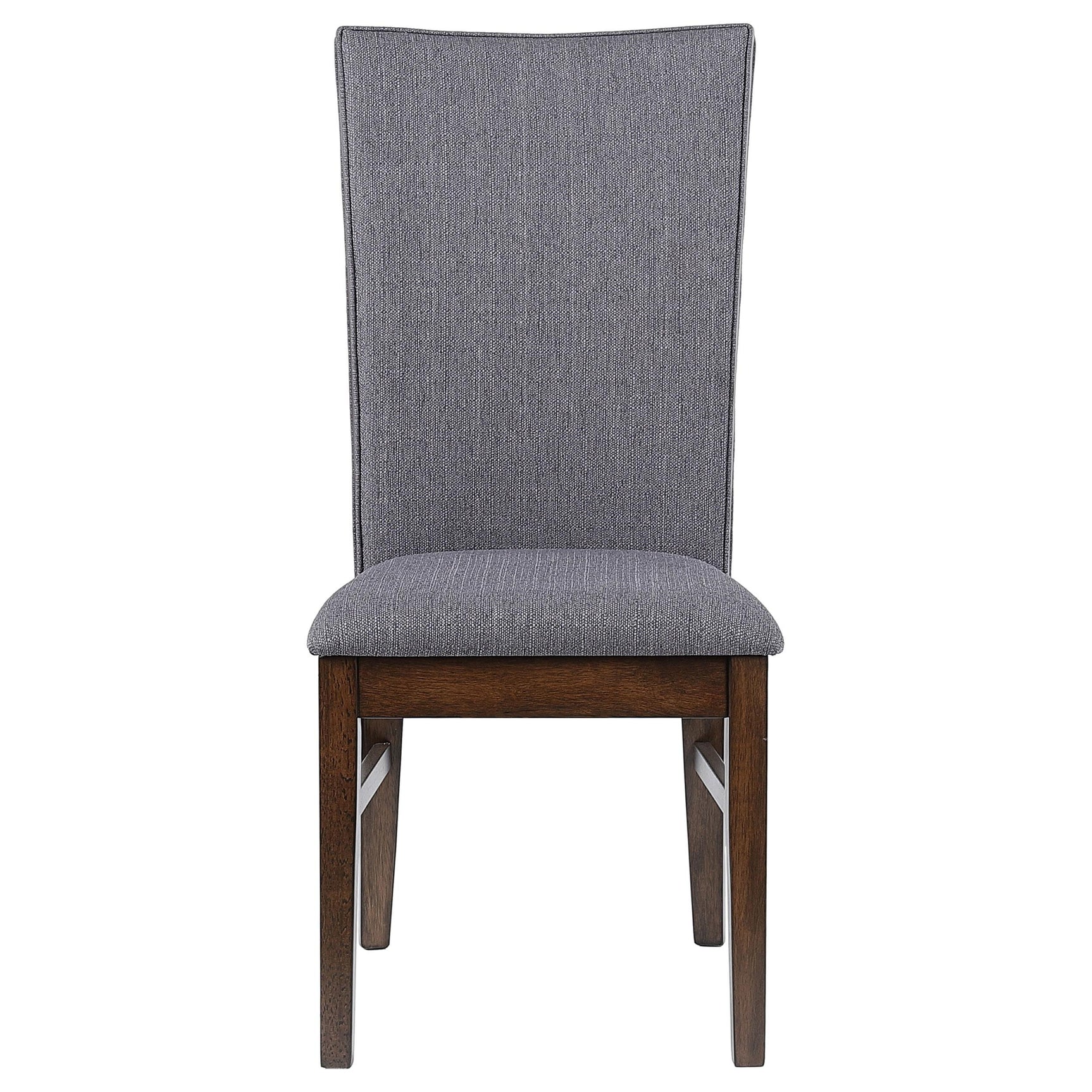 Side view of Sherwood upholstered dining chair