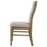 Chair leg and frame close-up