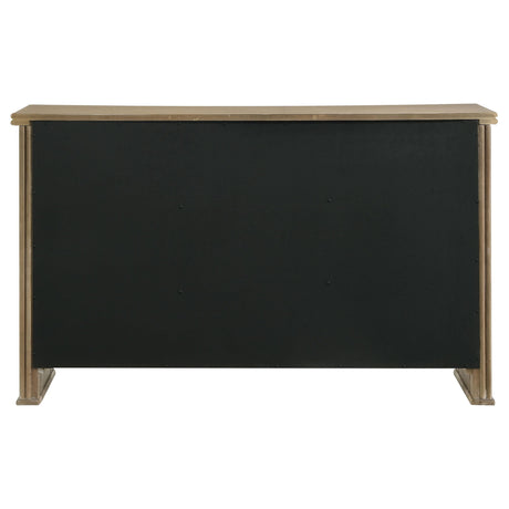 Adina distressed light brown 59-inch sideboard server front view