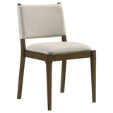 Close-up detail of chair design