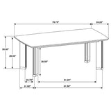 Ottowa dining table ambient lighting scene