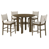 Side angle of Ottowa Dining Set showing curve details on chairs