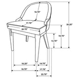 main view of Reseda Rectangular Dining Room Set dining room furniture