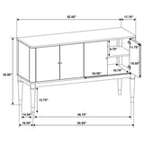 room view of Reseda Rectangular Dining Room Set dining room furniture