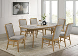 Finished dining area with Croyden table and chairs