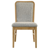 Croyden chair wood frame leg detail